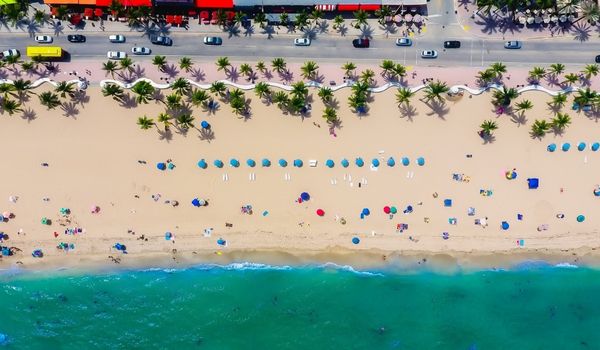 A Florida beach