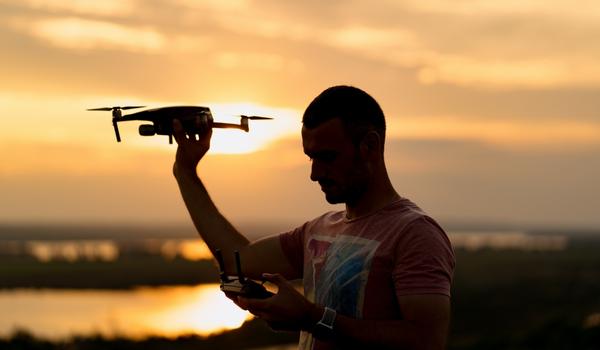 flying drone