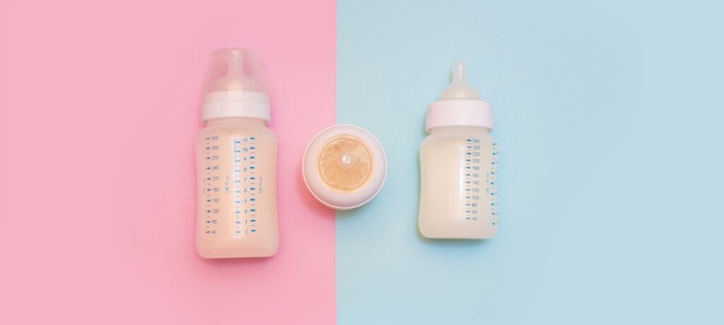 how to pack powder formula for air travel