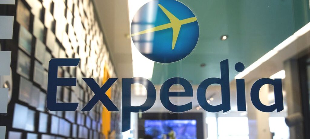 expedai logo on screen