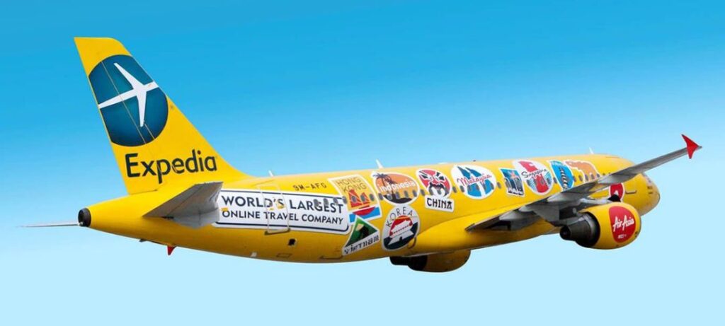 expedia plane